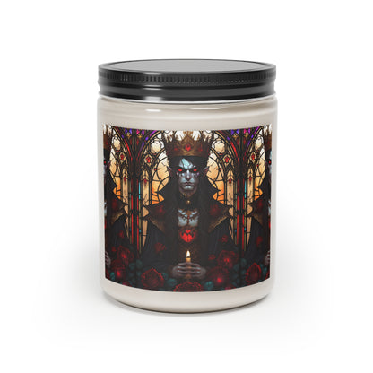 The Vampire King Premium Hand- Poured Vegan Coconut Wax Scented Candle, 9oz