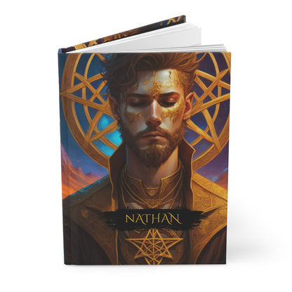 King of Pentacles Hardcover Matte Journal : Tarot Notebook | Tarot Queen Notebook | Divination Journal | Tarot Journal | Tarot Gifts