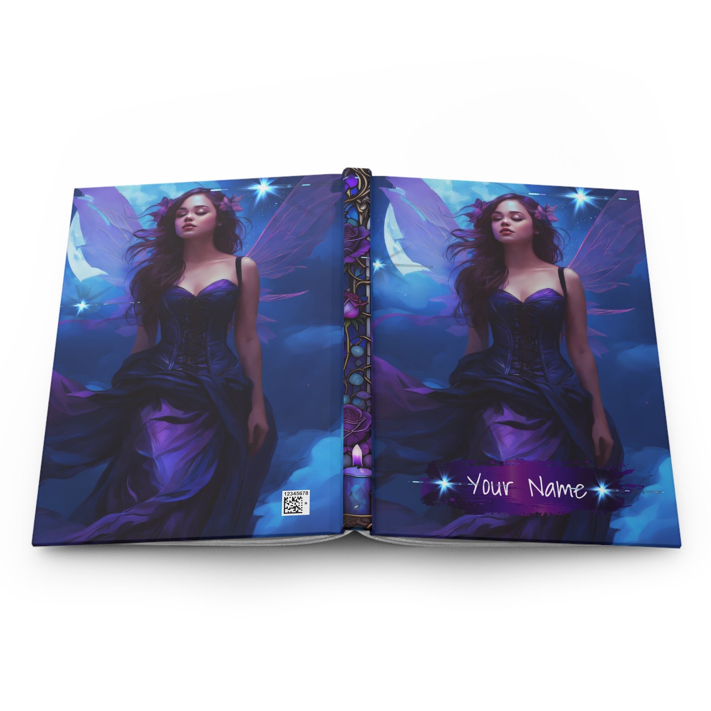 Fairy Down Syndrome Hardcover Journal  | Fairy Notebook | Fairy Notebook | Butterfly Journal | Faerie Journal | Fairy Gifts  |