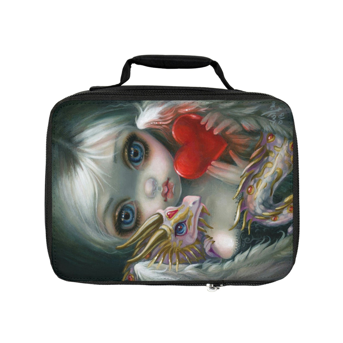 The Dragon Princess Lunch Bag  | Lunch Box for Adults | Goth Lunch Box | Fairy Lunch Bag | Witchy Lunch Box |