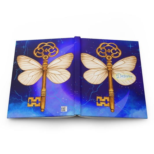 The Faerie Realm Journal 75 Lined Pages : Hardcover Matte Fairy Notebook  |  Faerie Notebook  |  Faerie Journal  |  Fae