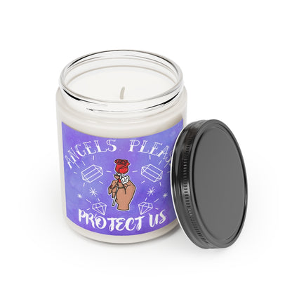 Angels Please Protect Us Scented Candle, 9oz