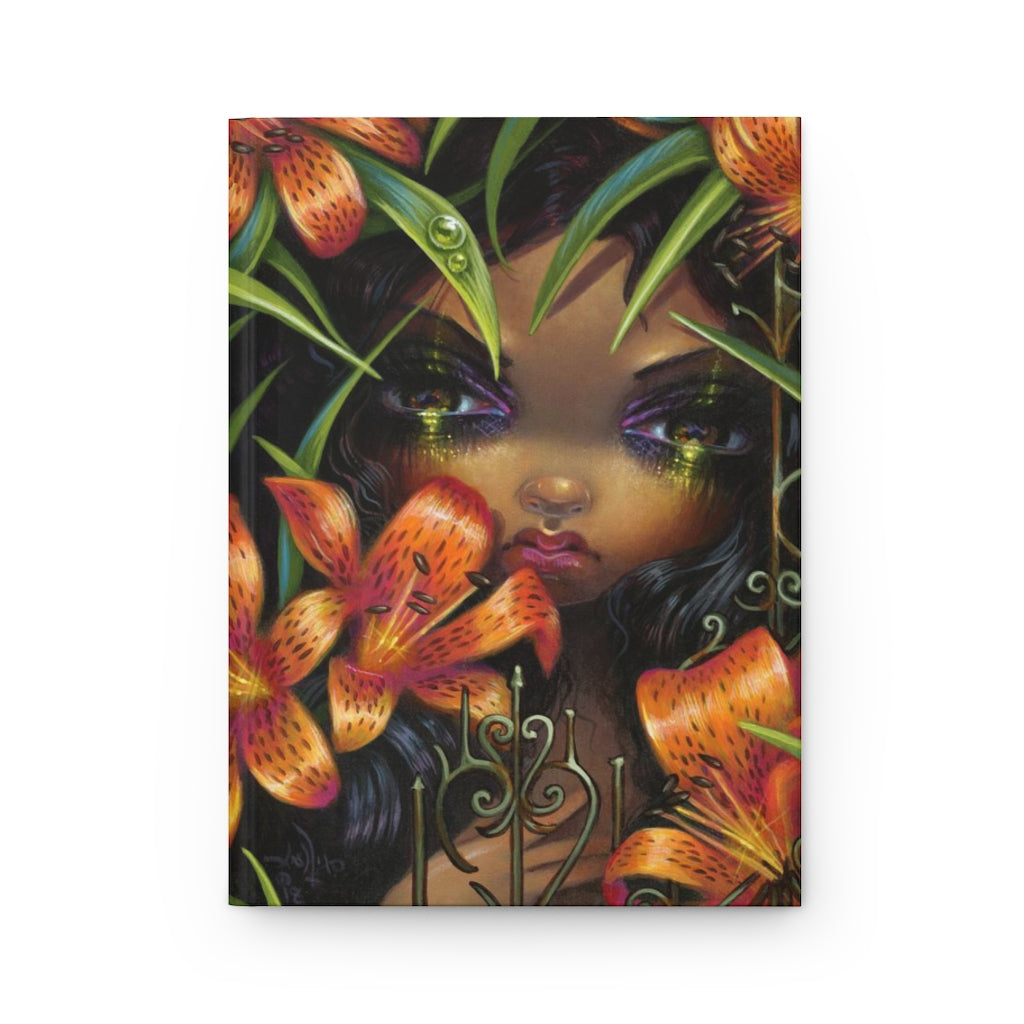 Flower Fairy Core Hardcover Matte Journal :  Faerie Notebook  |  Fairy Notebook  |  Butterfly Journal  |  Butterfly Fairy Journal