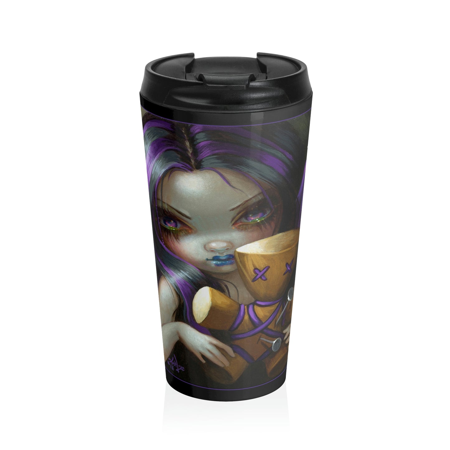 Voodoo Girl Stainless Steel Travel Mug