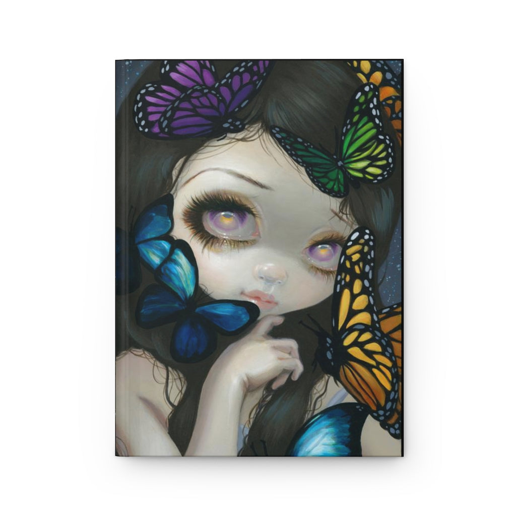 Butterfly Fairy Core Witchy Hardcover Matte Journal :  Faerie Notebook  |  Fairy Notebook  |  Butterfly Journal  |  Fairy Core Journal