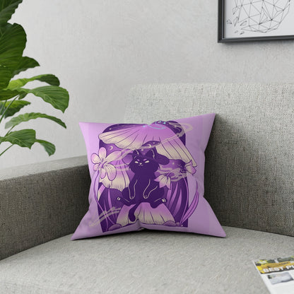 Witchy Luna Magical Broadcloth Pillow