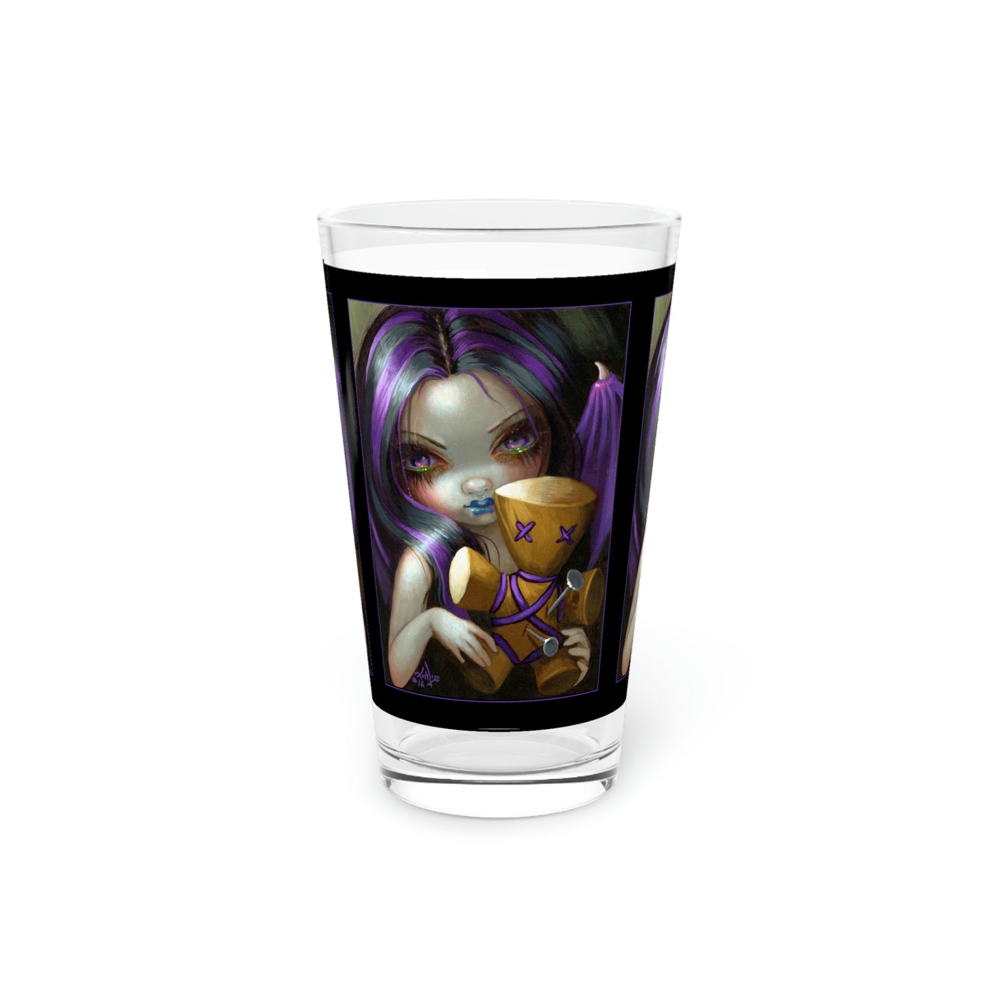 Voodoo Girl Pint Glass, 16oz