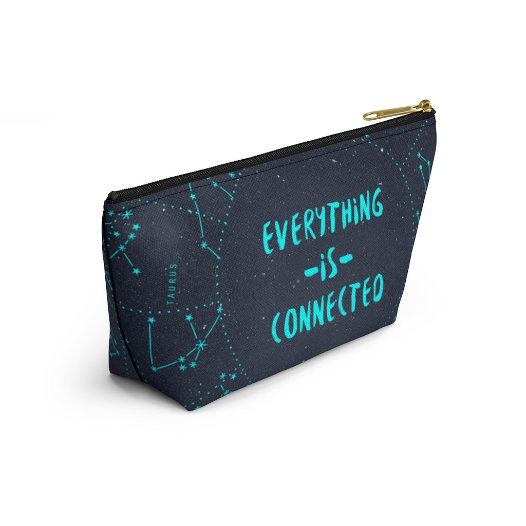Everything Is Connected Tarot Astrology Accessory Pouch w T-bottom