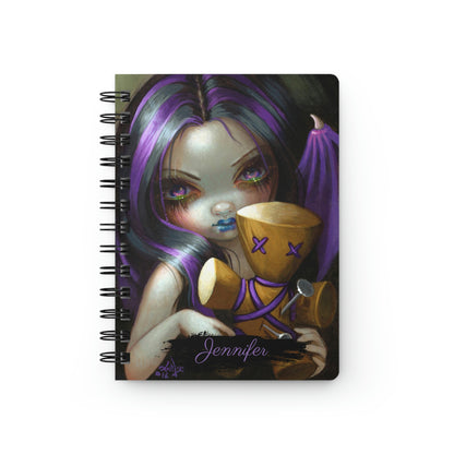 Custom Voodoo Girl Spiral Bound Journal