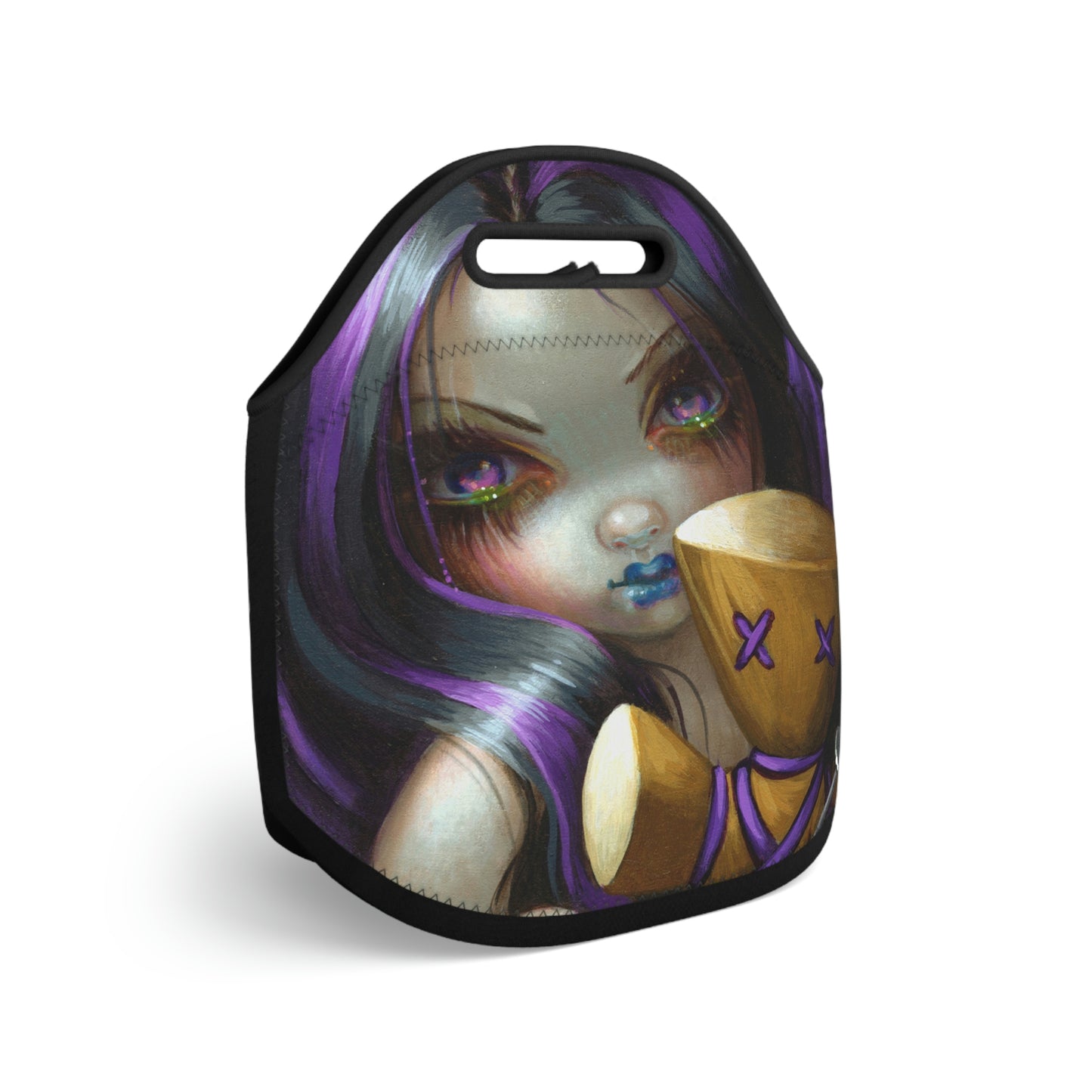 Voodoo Girl Witchy Neoprene Lunch Bag