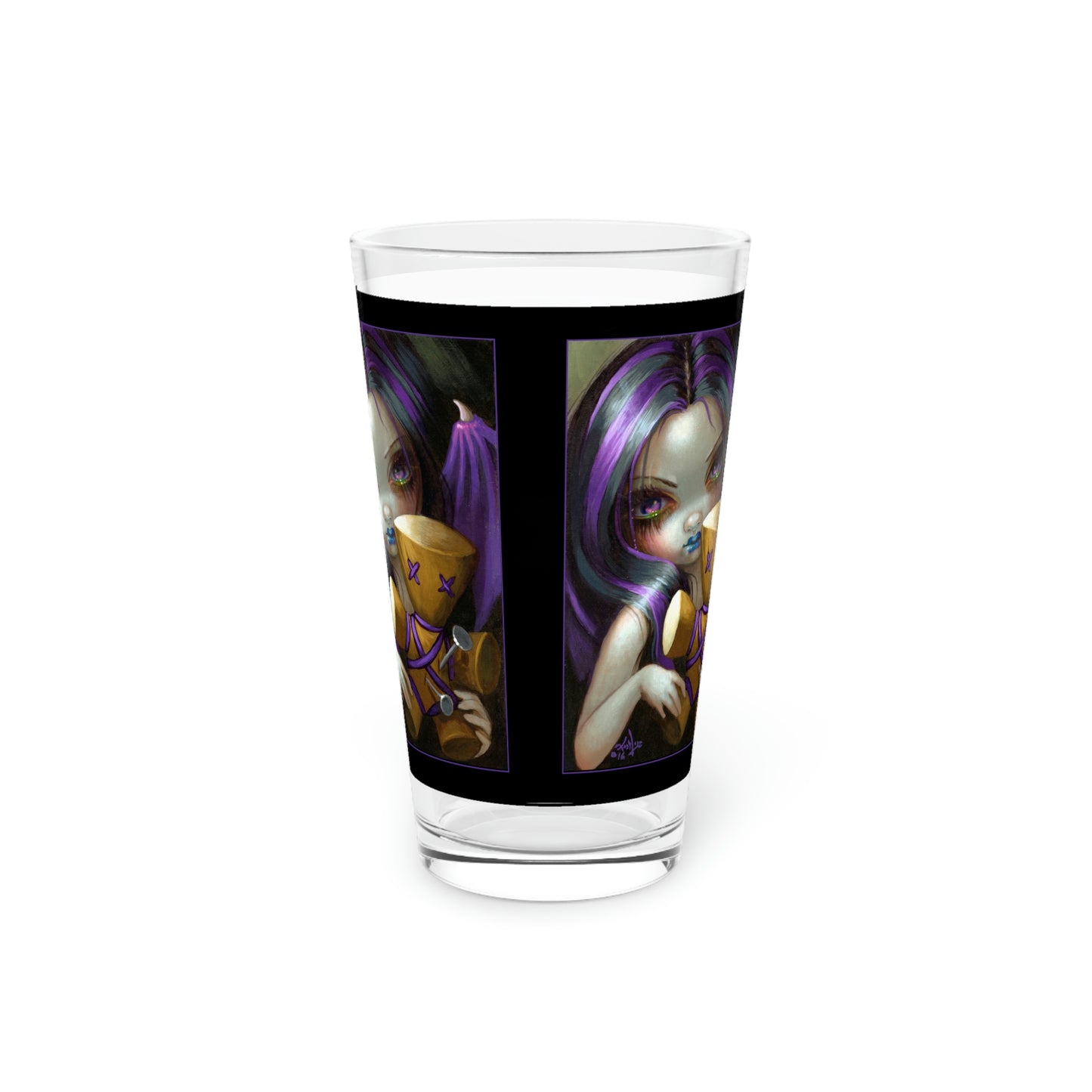 Voodoo Girl Pint Glass, 16oz