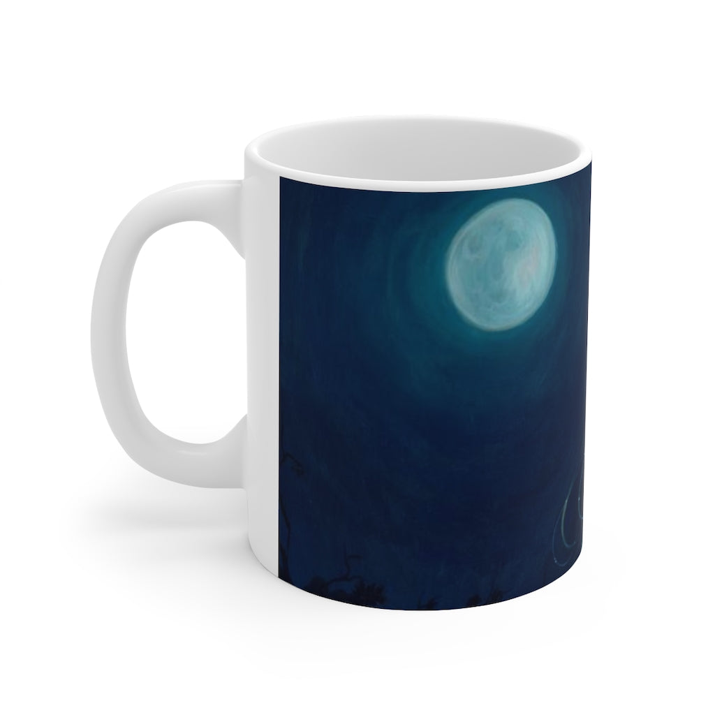 Wolf Moon Witchy 11oz Mug  |  Witch Mug | Witchy Mug | Wolf Mug | Moon Mug | Wolves Mug