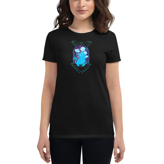 Enchanted Witchy Cat Women's short sleeve t-shirt